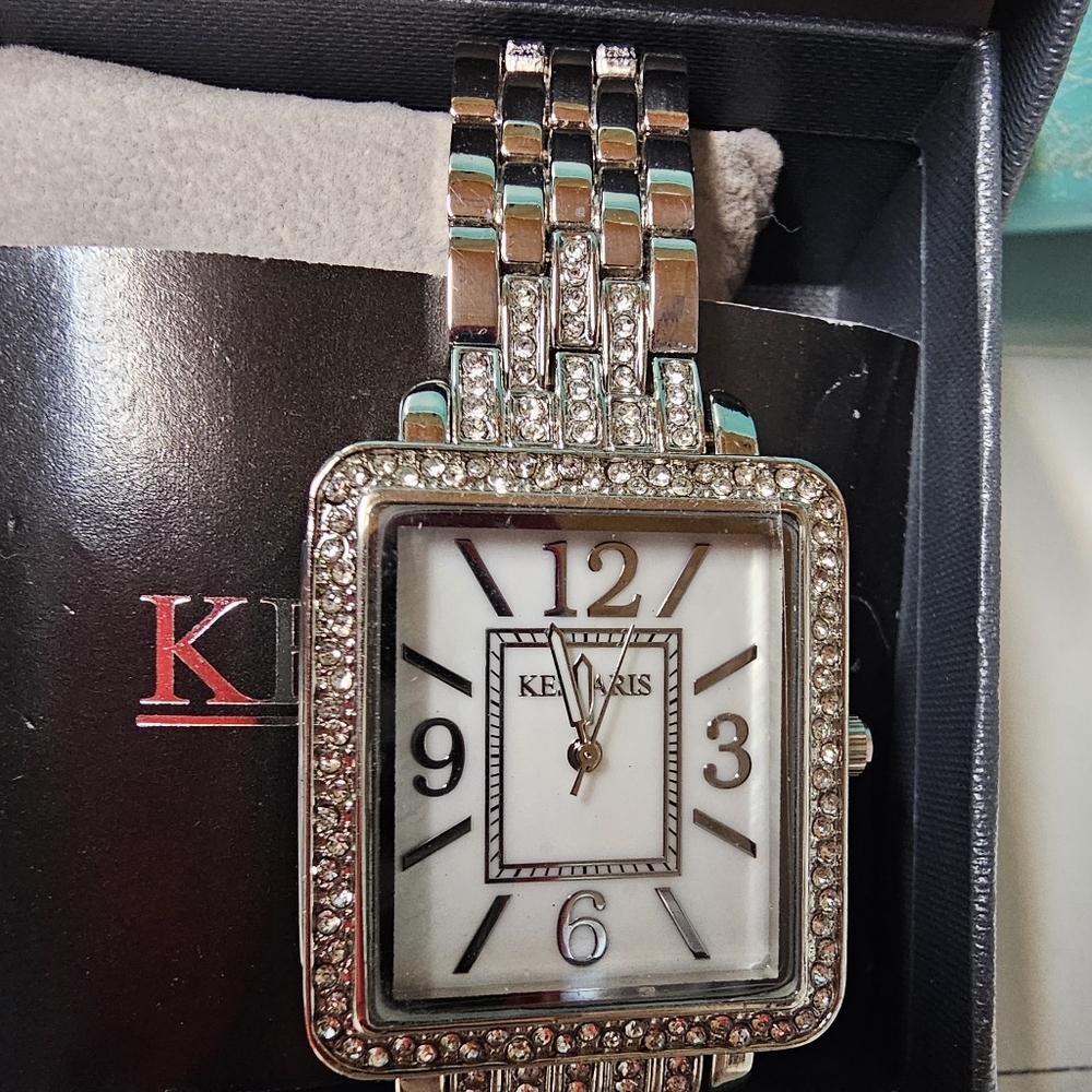 Kessaris Diamond Accented Watch